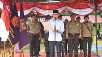 Ketua MPR RI Zulkifli Hasan sambangi kegiatan Kemah Kebangsaan para anggota Resimen Mahasiswa (Menwa)