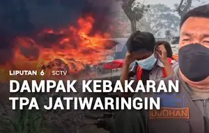 Hampir 48 Jam Api di TPA Jatiwaringin Belum Padam, Warga Keluhkan Sesak Napas