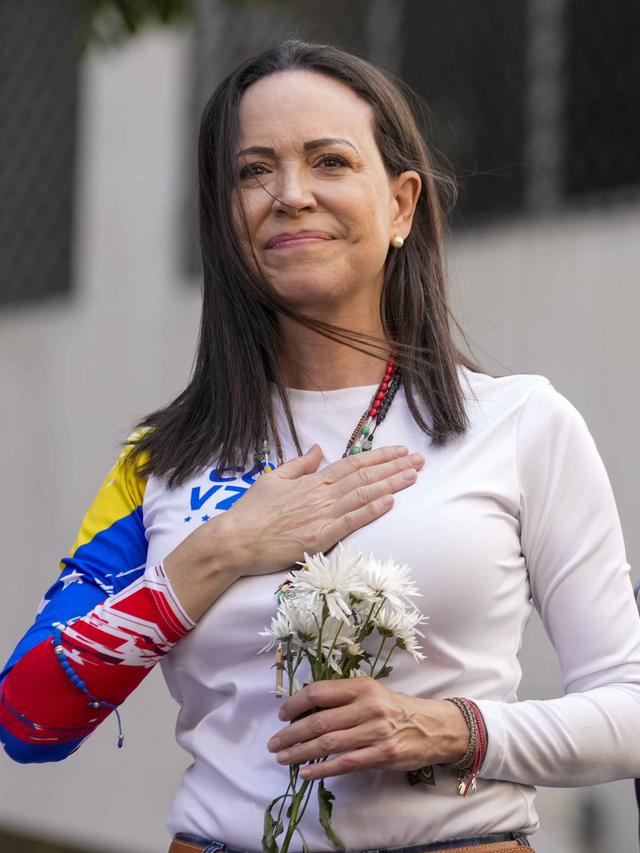 Tokoh Oposisi Venezuela Maria Corina Machado Sabet Hadiah Nobel Perdamaian 2025