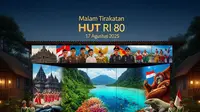 9 Model Dekorasi Panggung Tirakatan 17 Agustus, HUT RI Makin Meriah