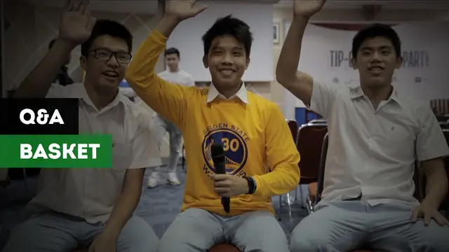 Berita video kuis adu pintar siswa Kolese Kanisius tentang basket, NBA dan IBL.