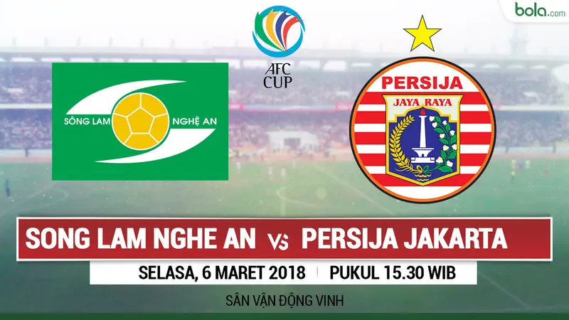 Song Lam Nghe An Vs Persija Jakarta