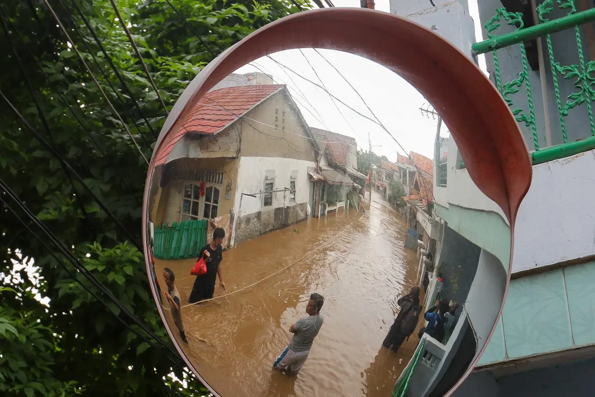 Banjir Luapan Kali Ciliwung, 62 RT di Jakarta Terdampak