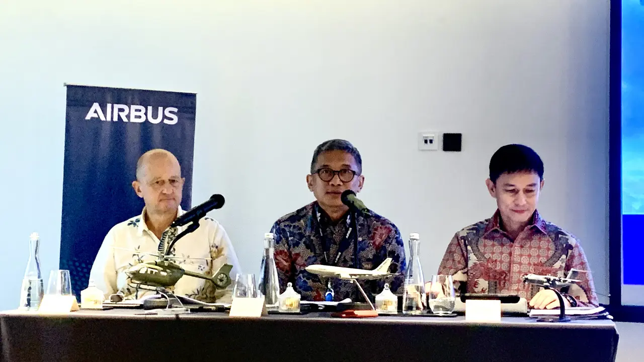 Konferensi pers terkait Indo Defense & Forum Expo 2025, Selasa (10/6/2025). (Foto: Liputan6.com/Natasha A)