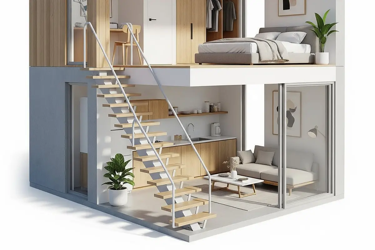 Rumah Minimalis Modern dengan Warna Netral