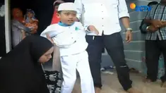 Ragil akan memohon keselamatan keluarganya serta kesembuhan kedua kakinya yang lumpuh di Mekah.