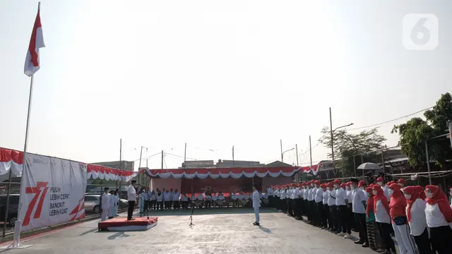 Rayakan HUT RI, Askrindo Ajak Warga Kampung Kerang Hijau Mengenang Jasa Pahlawan