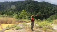 Secuil surga di Gorontalo itu lebih banyak didatangi penyuka treking asal Eropa. (Dok. Adnan Djalil)