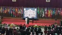 Mendagri Tjahjo Kumolo melantik Komjen M Iriawan sebagai Penjabat Gubernur Jawa Barat (Liputan6.com/ Huyogo Simbolon)