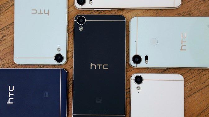 Tampilan HTC Desire 10 dalam berbagai warna (sumber: engadget.com)