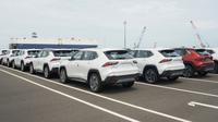 Ekspor kendaraan elektrifikasi Toyota Indonesia. (Dok. Toyota)