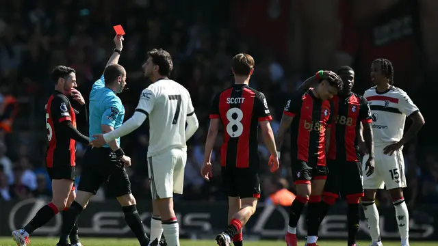 Pertandingan seru Manchester United vs Bournemouth