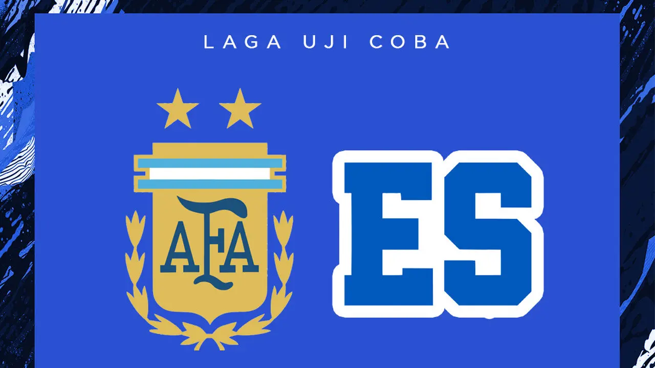 Laga Uji Coba - Argentina Vs El Salvador