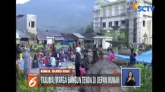 Ribuan warga memilih untuk bertahan di luar rumah. Tenda-tenda pengungsian pun berdiri di setiap sudut kota.