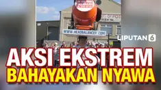 John Evans (74) memegang 98 rekor dunia dalam menyeimbangkan benda-benda berat di kepalaya. Ia sedang menjalani misi untuk mencetak 2 rekor lagi, menjelang ulang tahunnya pada bulan Maret mendatang.