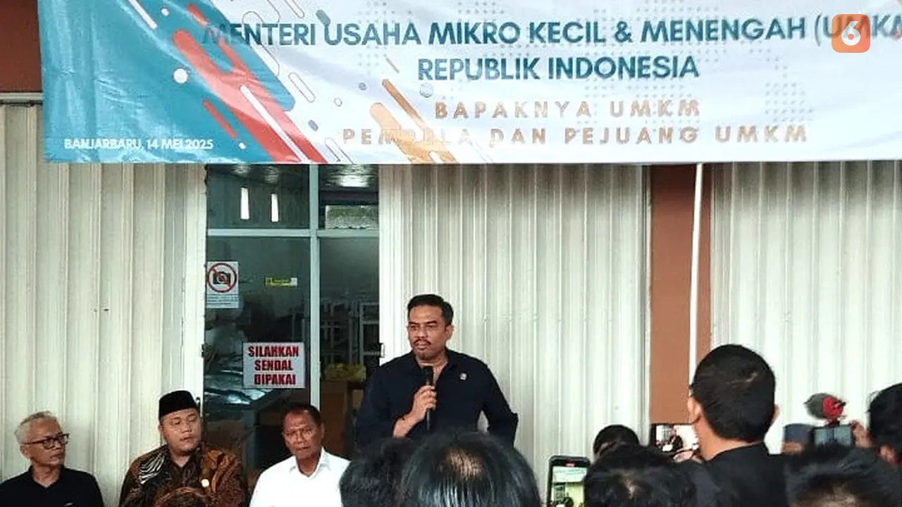 Menteri umkm maman Abdurrahman di Banjarbaru Kalsel Liputan6