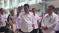 Menteri Hukum dan Hak Asasi Manusia (Menkumham), Supratman Andi Agtas mengunjungi Lapas Narkotika Cipinang untuk mengecek sarana dan prasarana di sana serta menyaksikan hasil karya para narapidana, Rabu (27/8/2024). (Ist)