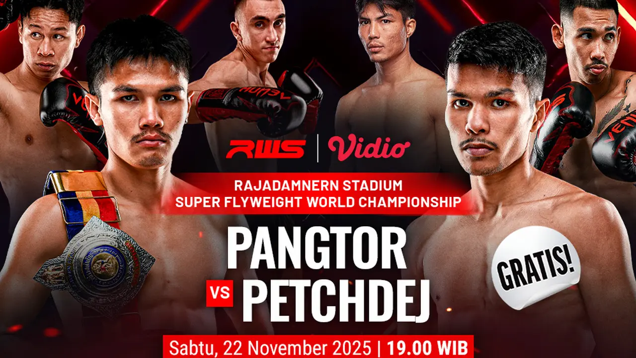 Saksikan RWS Muay Thai di Vidio. (dok. vidio.com)