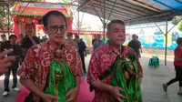 Disambut Gembira, Dua Patung Dewa Vihara Welas Asih Cirebon Kembali