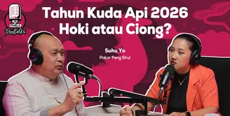 Tahun 2026 sebagai Tahun Kuda Api membawa energi besar yang memengaruhi karier, keuangan, percintaan, hingga kesehatan. Bersama Suhu Yo, simak peruntungan, peluang, tantangan, serta solusi menghadapi ciong di Tahun Kuda Api.