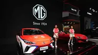 Pakai Baju Arsenal di IIMS 2025, MG 4 EV X-Power Menyedot Perhatian