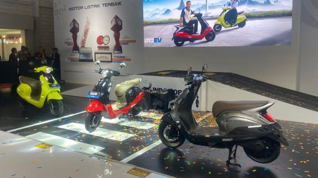 Indomobil eMotor Bawa 2 Motor Listrik Murah di IIMS 2026, Harga Rp 15 Jutaan (ist)