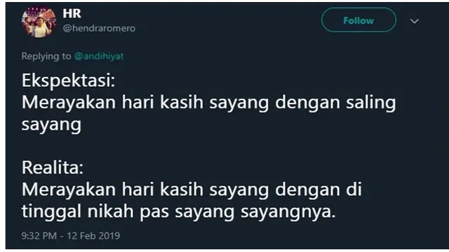Ekspektasi vs Realita Valentine