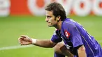 Reaksi kekecewaan dari striker Fiorentina, Alberto Gilardino ketika berhadapan dengan Bayern Muenchen di Liga Champions pada 21 Oktober 2008. AFP PHOTO/OLIVER LANG