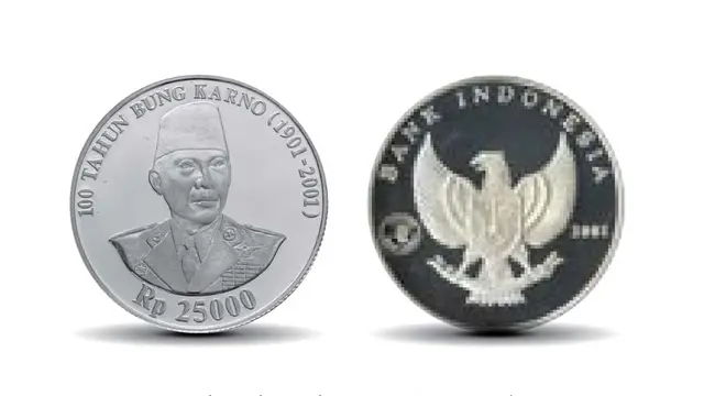 Rupiah Khusus Seri 100 Tahun Pemimpin Republik Indonesia. (Dok BI)