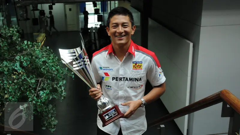 20150731-Kunjungan Pembalap GP2-Jakarta-Rio Haryanto
