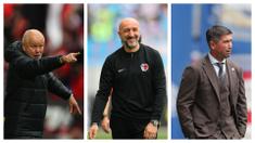 Ada empat pelatih yang terdepak hingga pekan ke-34 Meiji Yasuda J1 League musim ini. Uniknya, tiga dari empat pelatih ini baru ditunjuk awal musim ini. Berikut deretennya.