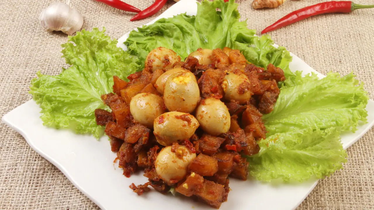 Sambal Goreng Kentang Telur Puyuh