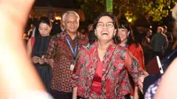 Menteri Keuangan Sri Mulyani Indrawati dinobatkan sebagai Menteri Keuangan terbaik Tahun 2018. (Agus Tri H/Biro KLI Kemenkeu).
