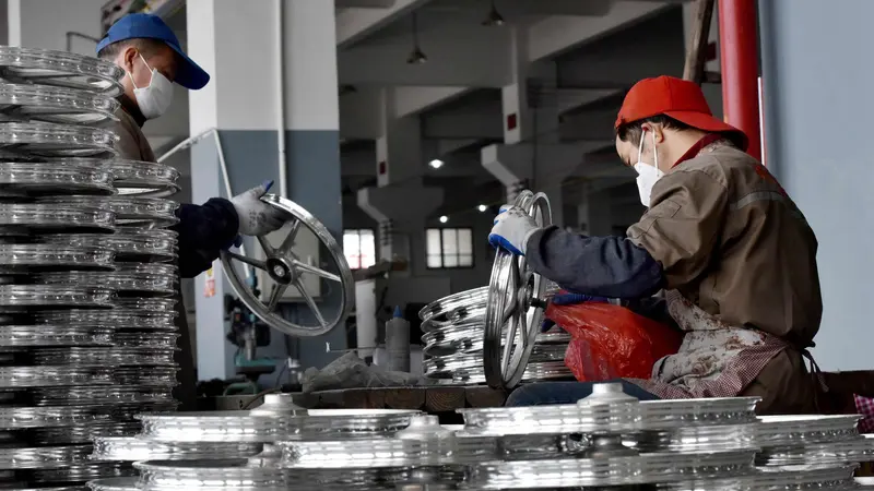 Intip Pabrik Pembuatan Pelek Sepeda Motor di China