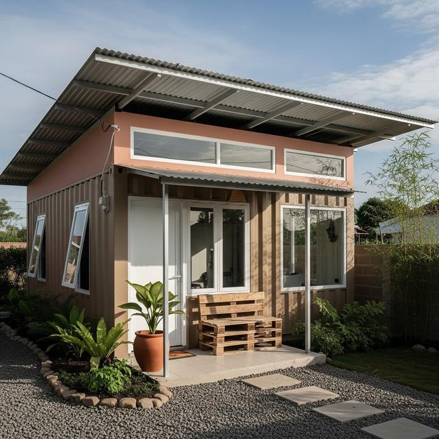 Rumah Murah Minimalis Tapi Elegan di Desa dengan Budget Rp 50 Juta