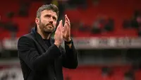 Manajer Manchester United, Michael Carrick. (Oli Scarff/AFP)