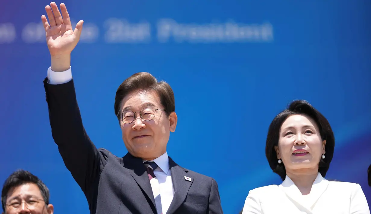 Hal ini membuat suasana politik di Korea Selatan menjadi semakin dinamis dan penuh dengan harapan akan perubahan. (Lee Jin-man/POOL/AFP)