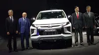 Peluncuran global New Mitsubishi Triton dilakukan di Bangkok, Thailand, Jumat (9/11/2018). (Septian/Liputan6.com)