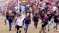 Kronologi Turnamen Danlanud Cup Purbalingga Ricuh, Wasit Dikeroyok Massa