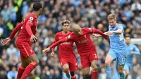 Liverpool akan menjamu Manchester City pada matchday ke-11 Liga Inggris. Pertandingan ini akan dimainkan di Stadion Anfield, Minggu, 16 Oktober 2022. (foto: Paul ELLIS / AFP)