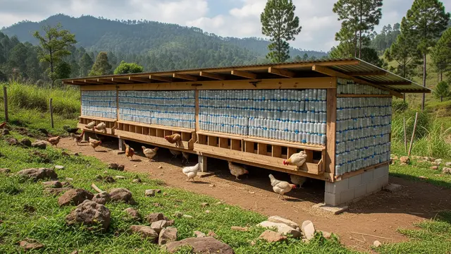 Desain Kandang Ayam Kampung dengan Kotak Bertelur