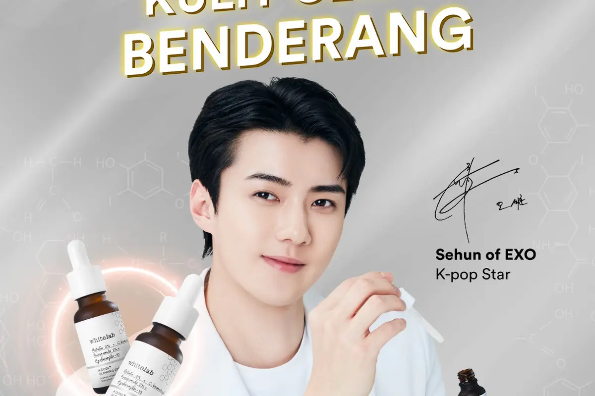 Sehun EXO Jadi Brand Ambassador Skincare Lokal Whitelab