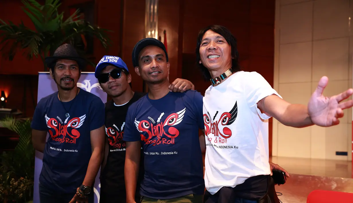 Konser Slank sendiri akan digelar dengan berbagai macam budaya di 10 kota di Indonesia mulai dari Oktober hingga November 2015 mendatang. (Wimbarsana/Doc: Bintang.com)