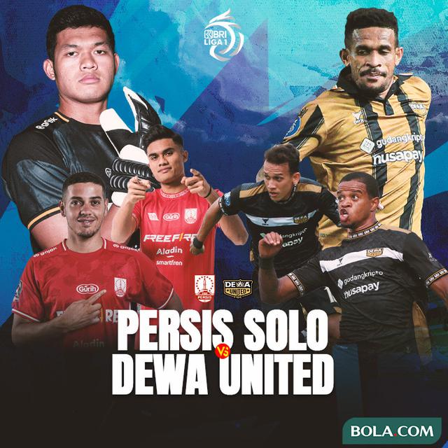 BRI Liga 1 - Duel Antarlini - Persis Solo Vs Dewa United