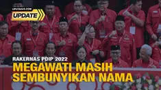 Ketua Umum Partai Demokrasi Indonesia Perjuangan (PDIP) Megawati Soekarnoputri menutup acara Rapat Kerja Nasional (Rakernas) II PDIP, Jakarta, Kamis (23/6/2022). Megawati menyatakan pihaknya belum akan mengumumkan siapa sosok yang akan disung PDIP sebagai bakal calon presiden (Capres) di Pemilihan Presiden (Pilpres) 2024 mendatang. Megawati masih menyembunyikan nama Capres 2024