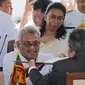 Presiden Sri Lanka Gotabaya Rajapaksa. (AP Photo/Eranga Jayawardena, File)