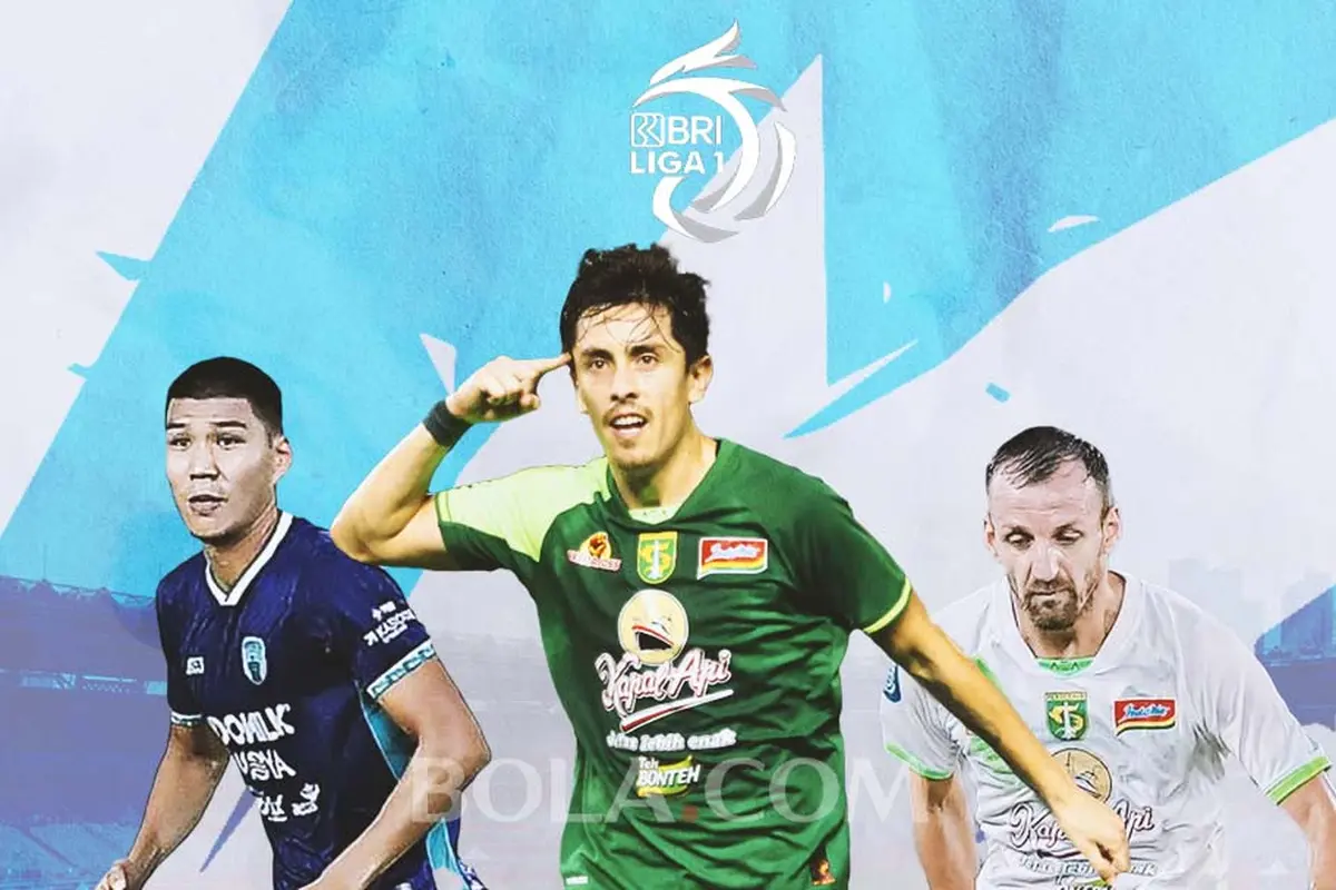 BRI Liga 1 - Tamirlan Kozubaev, Francisco Rivera, Dime Dimov