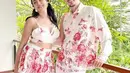 Jessica Iskandar-Vincent Verhaag juga terlihat dalam endorsment bersama lewat baju couple (IG @inijedar)
