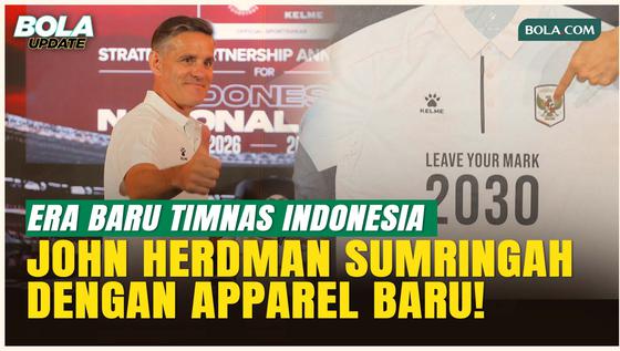 John Herdman Nilai Apparel Baru Timnas Indonesia Bawa Energi dan Semangat Baru!