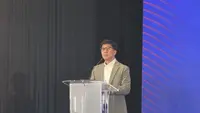 Direktur Utama Emtek Media Sutanto Hartono saat pengumuman offisial broadcaster FIFA ASEAN Cup 2026 (Liputan6.com/Thomas)
